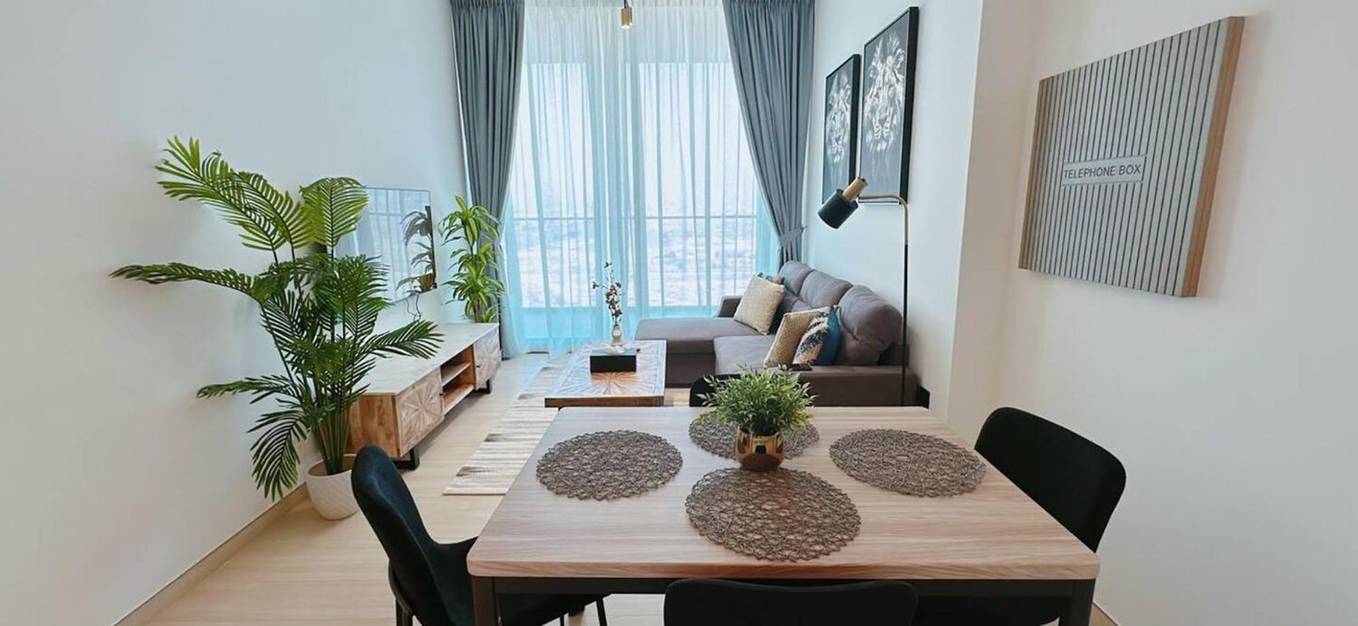 Peaceful 1-Bedroom Apartment 迪拜 外观 照片